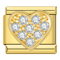 Stone Heart - Gold
