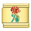 Red Rose - Gold