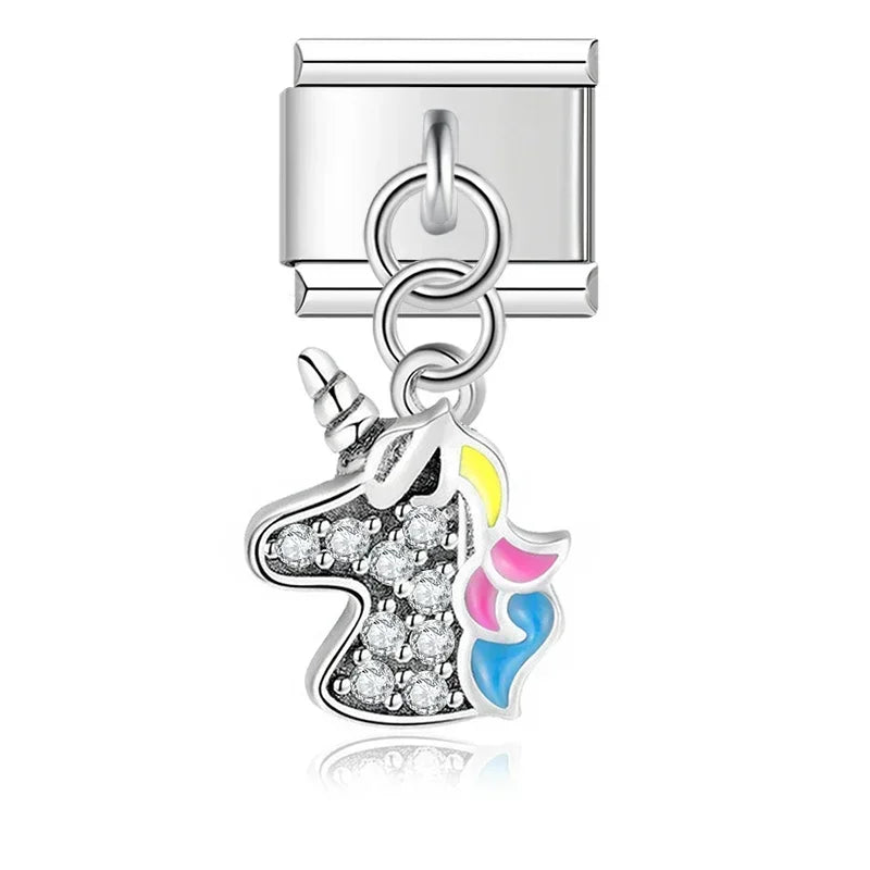 Diamond Unicorn - Silver