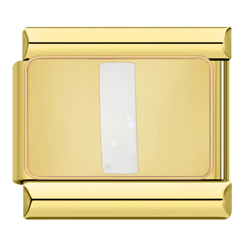 Letter I - Gold
