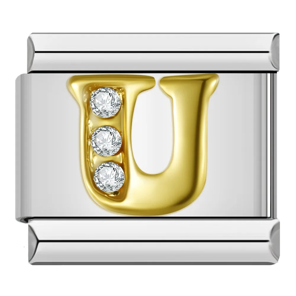 Letter U - Silver