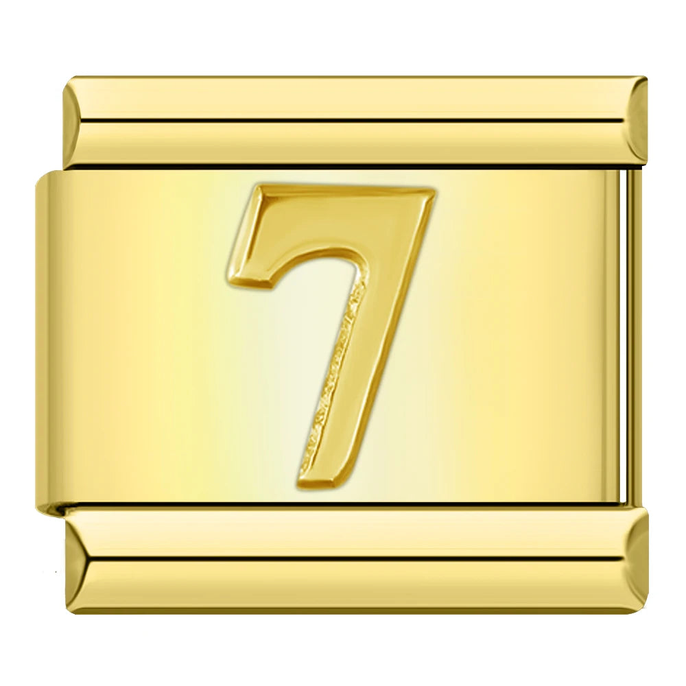 Number 7 - Gold