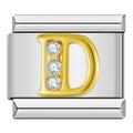 Letter D - Silver