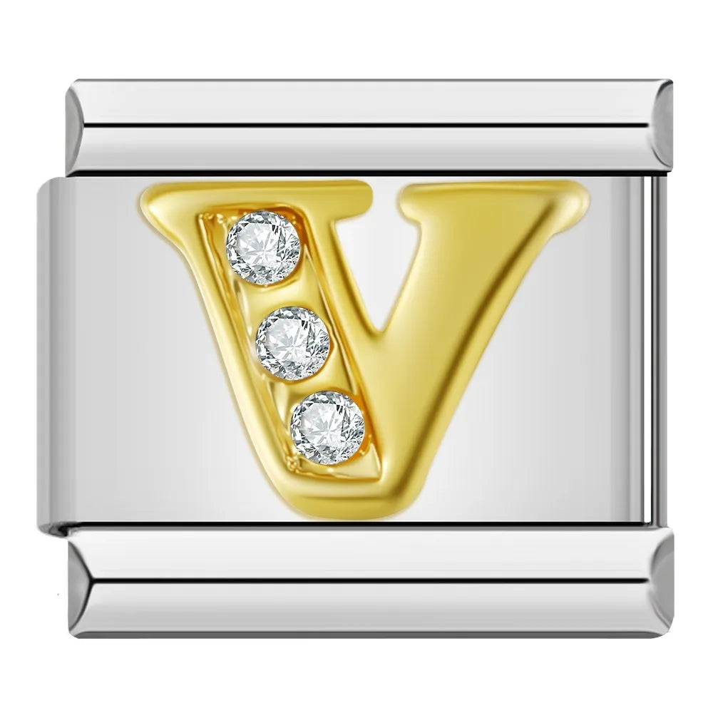 Letter V - Silver