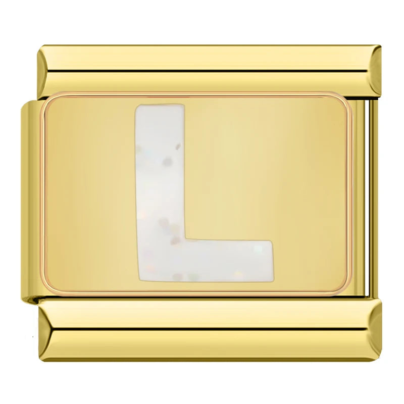 Letter L - Gold