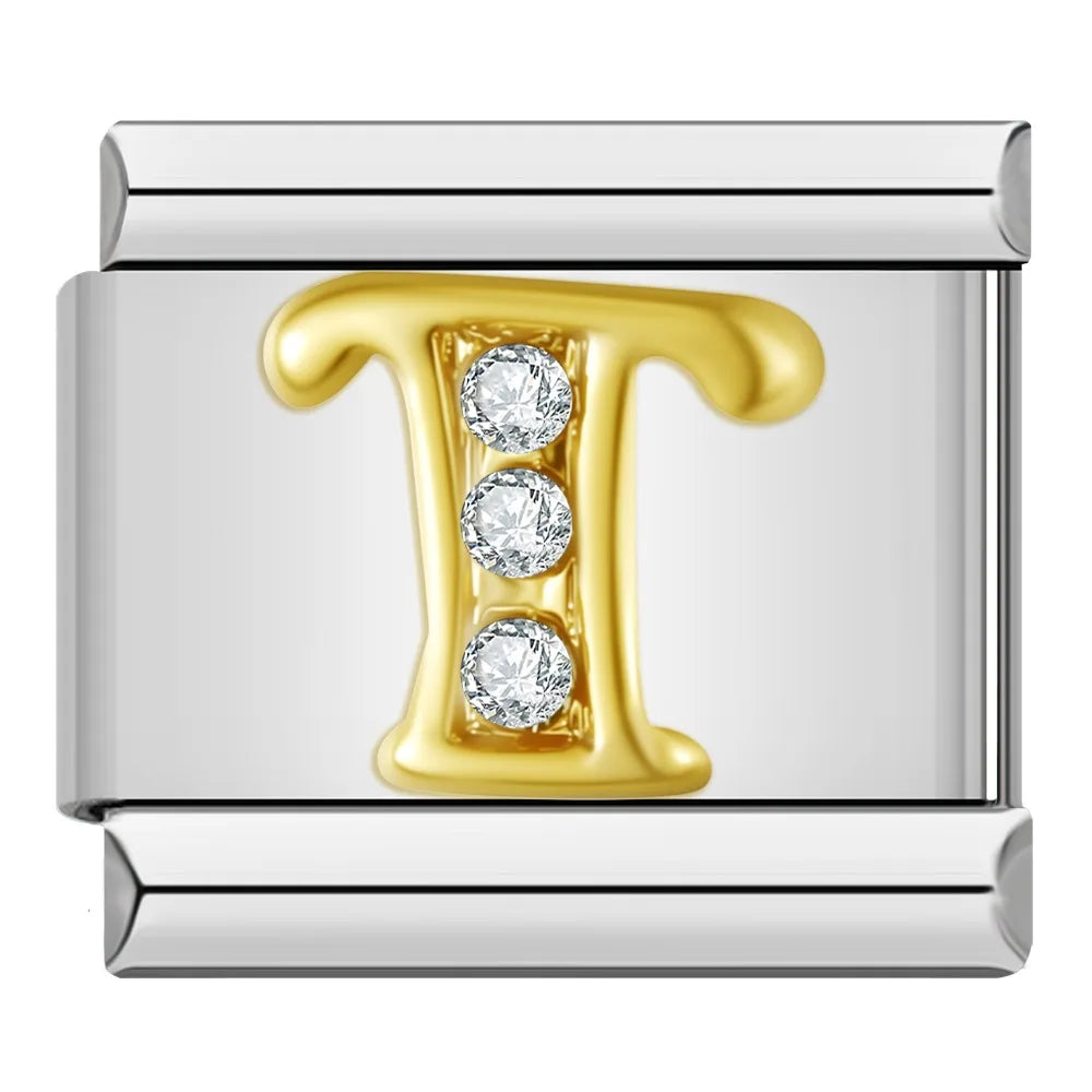 Letter T - Silver