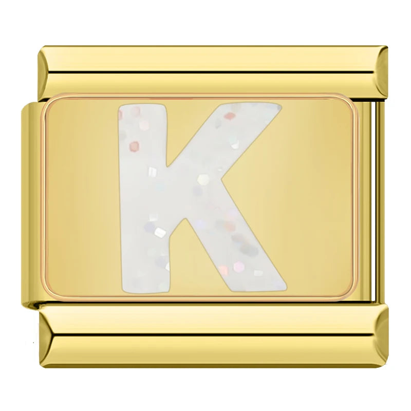 Letter K - Gold